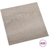 Savesiūnančių Grindų Plokštės Taupe 30,5 x 30,5 cm 20 vnt. PVC