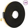 Savigautinė putų juosta 10 pcs Juoda 15mm x 5m CR putplastis