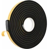 Savigautinė putų juosta 10 vnt. Juoda 20mm x 5m CR putplastis