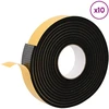Savigautinė putų juosta 10 vnt. Juoda 30mm x 5m CR putplastis
