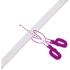 Savigautinė putų juosta 2 pcs Balta 10mm x 10m CR putplastis