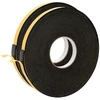 Savigautinė putų juosta 2 vnt. Juoda 15mm x 10m CR putplastis