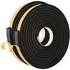 Savigautinė putų juosta 2 vnt. Juoda 20mm x 5m CR putplastis
