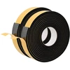 Savigautinė putų juosta 2 pcs Juoda 40mm x 5m CR putplastis