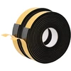 Savigautinė putų juosta 2 vnt. Juoda 30mm x 5m CR putplastis