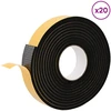 Savigautinė putų juosta 20 vnt. Juoda 30mm x 5m CR putplastis