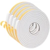 Savigautinė putų juosta 4 vnt. Balta 15mm x 5m CR putplastis