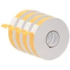 Savigautinė putų juosta 4 vnt. Balta 30mm x 5m CR putplastis