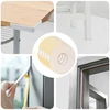 Savigautinė putų juosta 5 pcs Balta 10mm x 10m CR putplastis