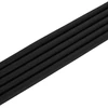 Savipolimerinis langų sandariklis 14 x 12 mm 12 m Juoda