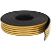 Savipolimerinis langų sandariklis Juoda 10 x 4 mm 50 m