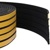 Savipolimerinis langų sandariklis Juoda 9 x 3 mm 25 m