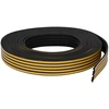 Savipolimerinis langų sandariklis Juoda 9 x 6 mm 100 m