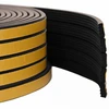 Savipolimerinis langų sandariklis Juoda 10 x 4 mm 50 m