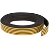 Savipolimerinis langų sandariklis Juoda 8 x 2 mm 25 m