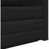 Sofa lova Juoda 124 x 71 x 78 cm Dirbtinė Oda