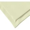 Sėdynės ir nugaros pagalvėlės 2 pcs Kreminė 47 x 45 x 2 cm