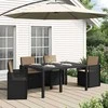 Sėdynės ir nugaros pagalvėlės 4 pcs Taupe 47 x 45 x 2 cm