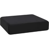 Sėdynės pagalvėlė 40 x 40 x 11 cm PU putos Juoda