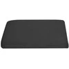 Sėdynės pagalvėlė Juoda 39 x 38 x 8,5 cm PU putos