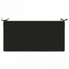 Sėdynės pagalvėlė SOEST 100% poliesteris Juoda 120 x 60 x 10 cm