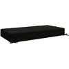 Sėdynės pagalvėlė SOEST 100% poliesteris Juoda 120 x 60 x 15 cm