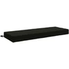 Sėdynės pagalvėlė SOEST 100% poliesteris Juoda 120 x 40 x 10 cm