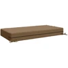 Sėdynės pagalvėlė SOEST 100% poliesteris Taupe 120 x 60 x 15 cm