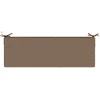 Sėdynės pagalvėlė SOEST 100% poliesteris Taupe 120 x 40 x 10 cm