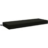 Sėdynės pagalvėlė SOEST 100% poliesteris Juoda 120 x 40 x 10 cm