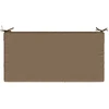 Sėdynės pagalvėlė SOEST 100% poliesteris Taupe 120 x 80 x 15 cm