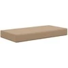 Lauko Sėdimosios Pagalvė Taupe 80 x 40 x 8 cm 100% poliesteris