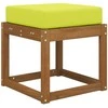 Lauko Sėdimosios Pagalvė Žalia 40 x 40 x 8 cm 100% poliesteris