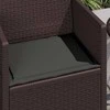 Sėdynių pagalvėlės 2 pcs Antracito 47 x 36 x 2 cm Poliesteris