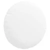 Sėdynių pagalvėlės 2 pcs Balta Ø30 x 13 cm audinys
