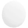 Sėdynių pagalvėlės 2 pcs Balta Ø40 x 13 cm audinys