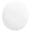 Sėdynių pagalvėlės 2 pcs Balta Ø50 x 19 cm audinys