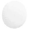 Sėdynių pagalvėlės 2 pcs Balta Ø80 x 29 cm audinys