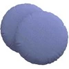 Sėdynių pagalvėlės 2 pcs Džinsinės mėlynos Ø60 x 21 cm audinys