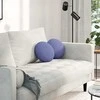 Sėdynių pagalvėlės 2 pcs Džinsinės mėlynos Ø30 x 13 cm audinys
