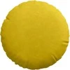 Sėdynių pagalvėlės 2 pcs Geltona Ø30 x 13 cm Aksomas