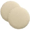 Sėdynių pagalvėlės 2 pcs Kreminė Ø30 x 13 cm audinys