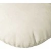 Sėdynių pagalvėlės 2 pcs Kreminė Ø30 x 13 cm Aksomas