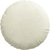Sėdynių pagalvėlės 2 pcs Kreminė Ø30 x 13 cm Aksomas