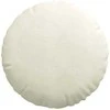 Sėdynių pagalvėlės 2 pcs Kreminė Ø50 x 19 cm Aksomas