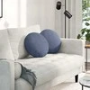 Sėdynių pagalvėlės 2 pcs Mėlyna Ø 40 cm Kordūrinis audinys