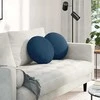 Sėdynių pagalvėlės 2 pcs Mėlyna Ø40 x 13 cm audinys