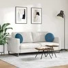 Sėdynių pagalvėlės 2 pcs Mėlyna Ø 40 x 13 cm Aksomas