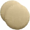 Sėdynių pagalvėlės 2 pcs Pilkai žalia Ø50 x 19 cm