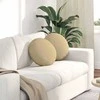 Sėdynių pagalvėlės 2 pcs Pilkai žalia Ø 40 cm